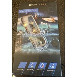 SPORTLINK for iPhone 17 Case IP68 Waterproof Military Protective Full Body Blue